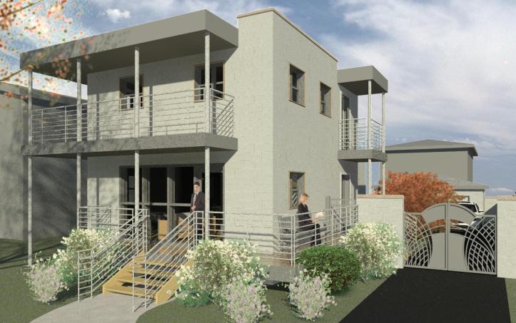 Cube House SW Perspective