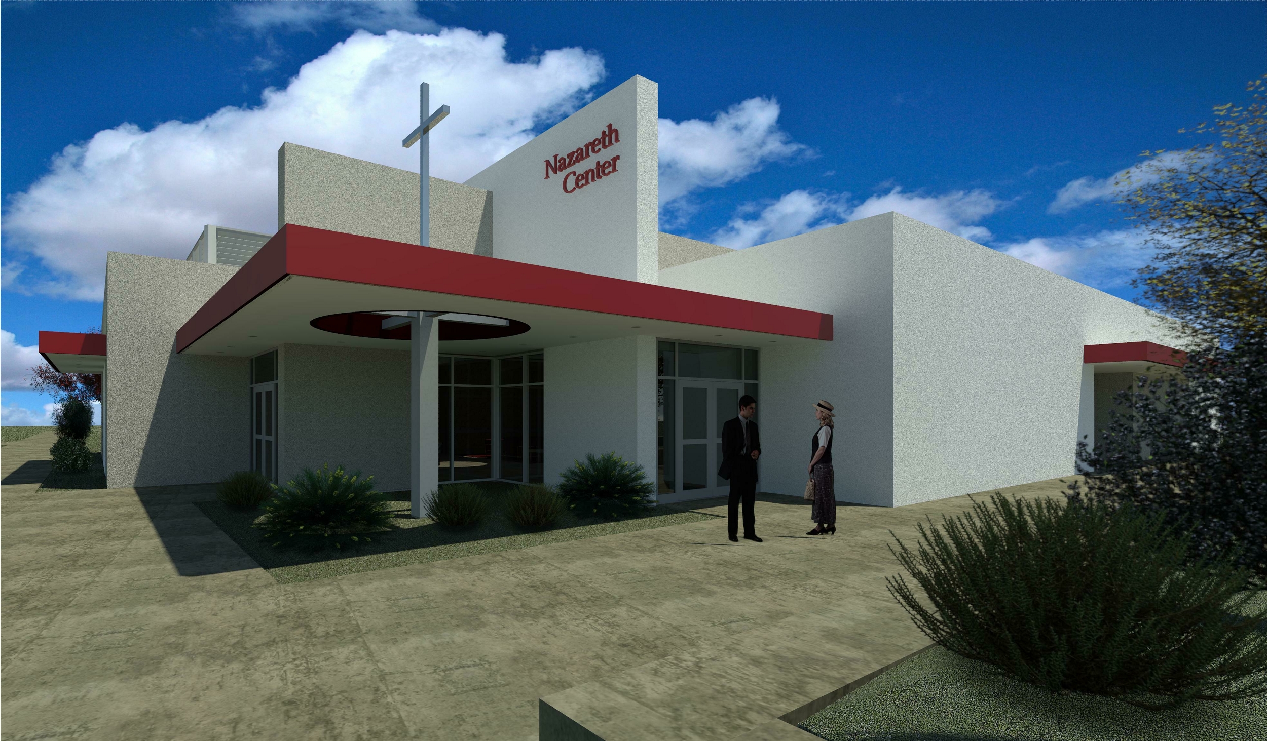 A-903 Exterior View at Front Entry